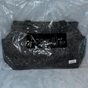 Black Baggallini tote bag with mini coin purse